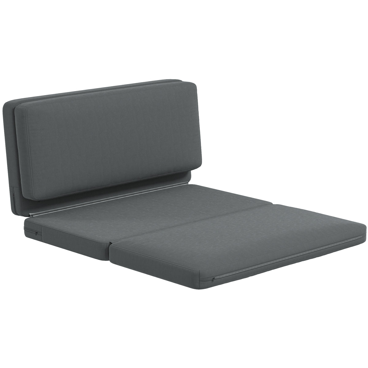 3-in-1-Bodensofa mit Schlaffunktion, teilbar