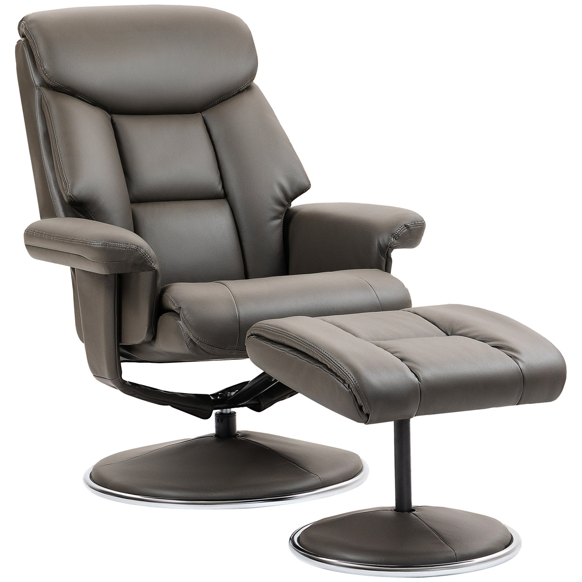 Relaxsessel mit Hocker und Wippfunktion