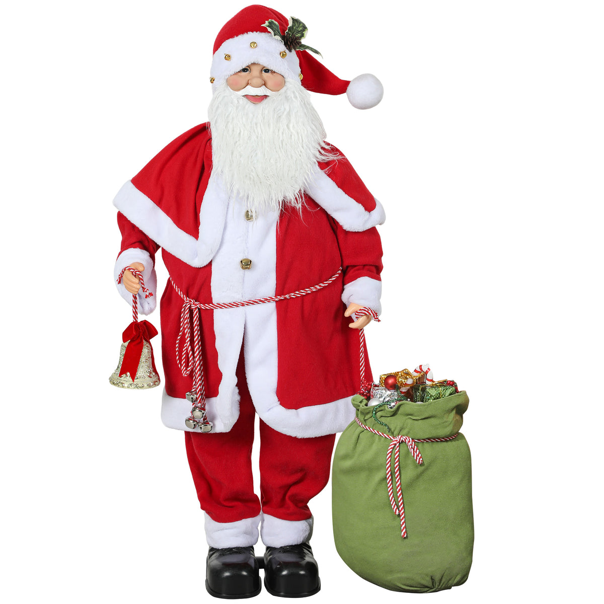 Animierter Weihnachtsmann mit Geräuschsensor