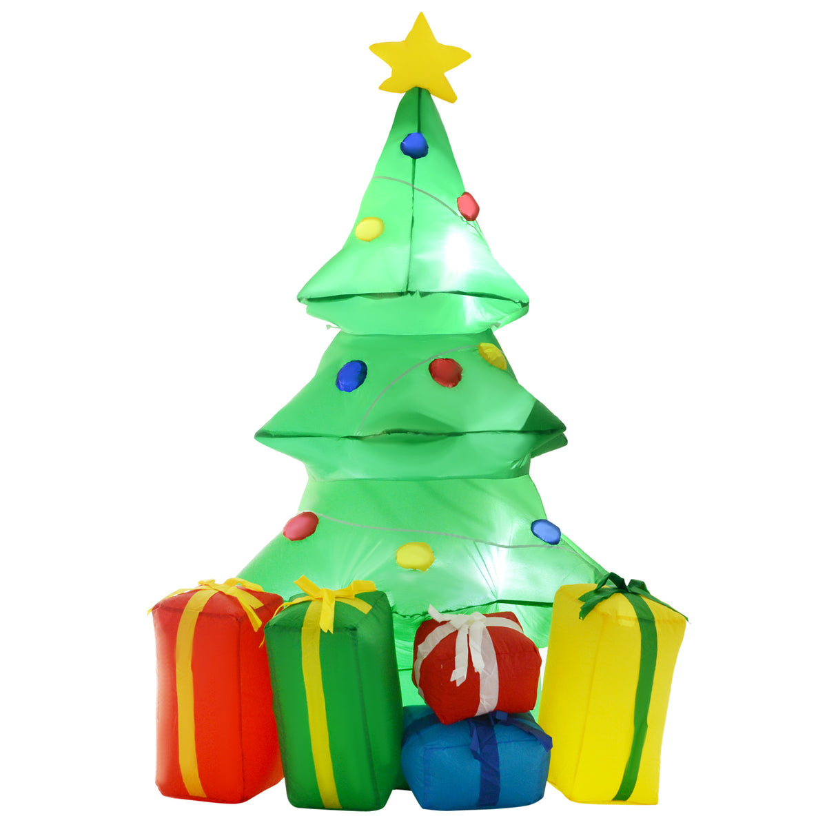 Aufblasbare Weihnachtsdekoration mit LED-Licht