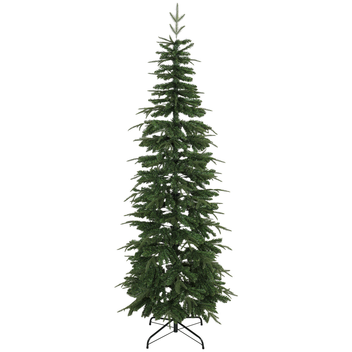 Künstlicher Weihnachtsbaum in Fichtenform, 210 cm