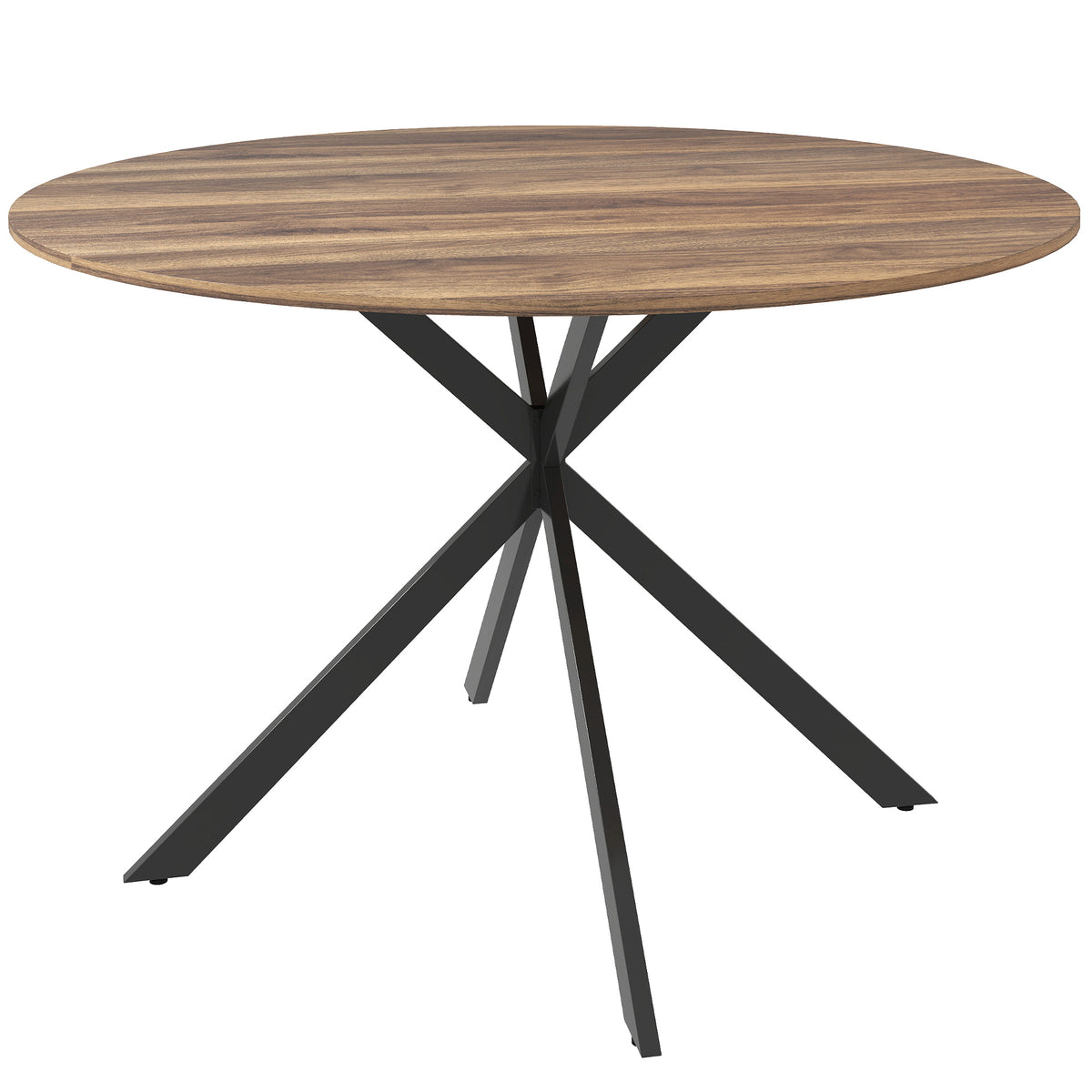 Runder Esstisch 120 cm mit X-Beinen