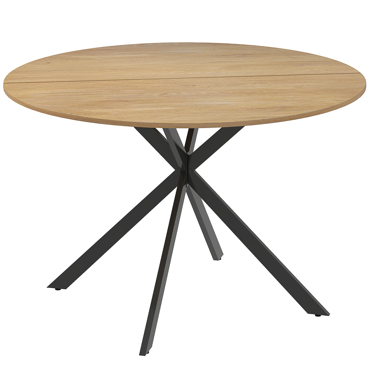Runder Esstisch 120 cm mit X-Beinen