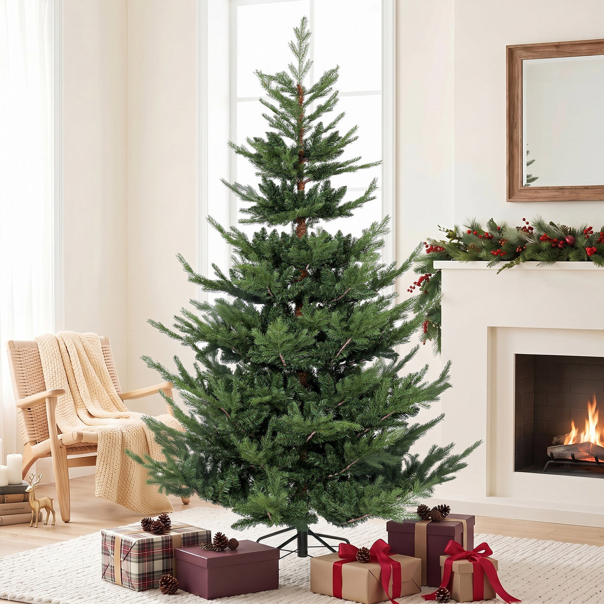 Künstlicher Weihnachtsbaum mit üppiger Form