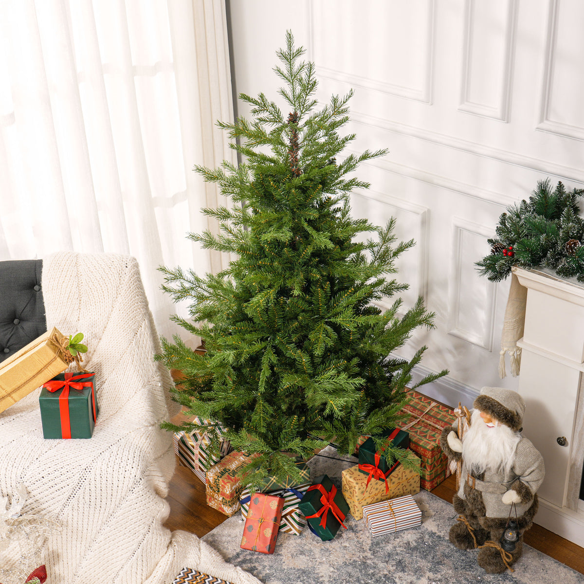 Künstlicher Weihnachtsbaum mit üppiger Form
