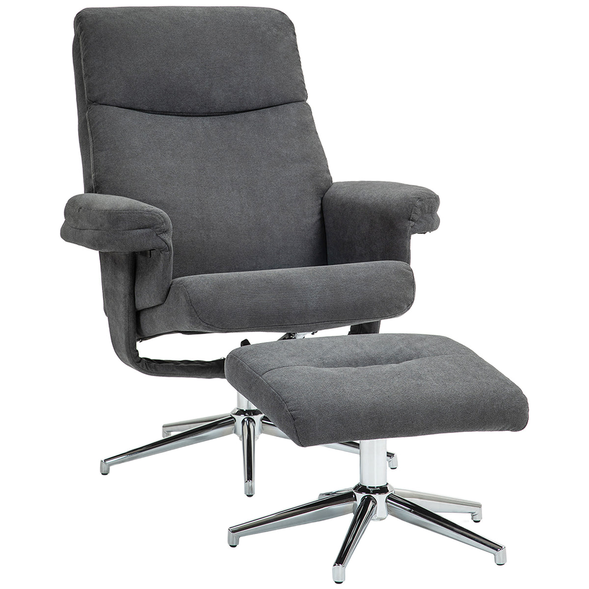 Relaxsessel mit Fußhocker und besonderen Funktionen