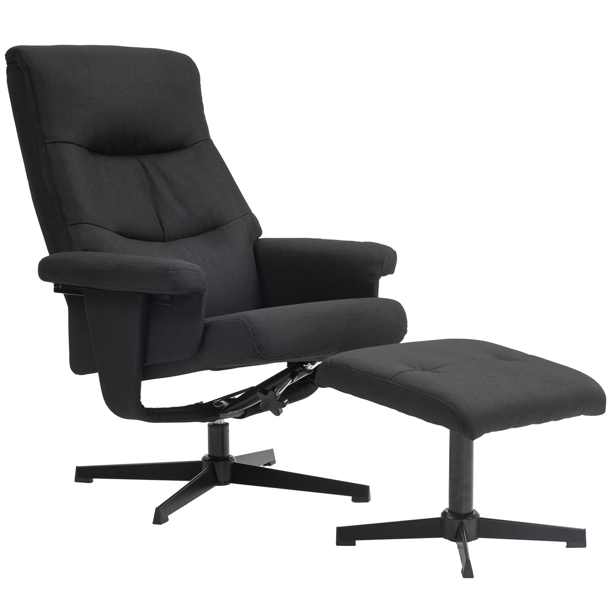 Relaxsessel mit Fußhocker und besonderen Funktionen