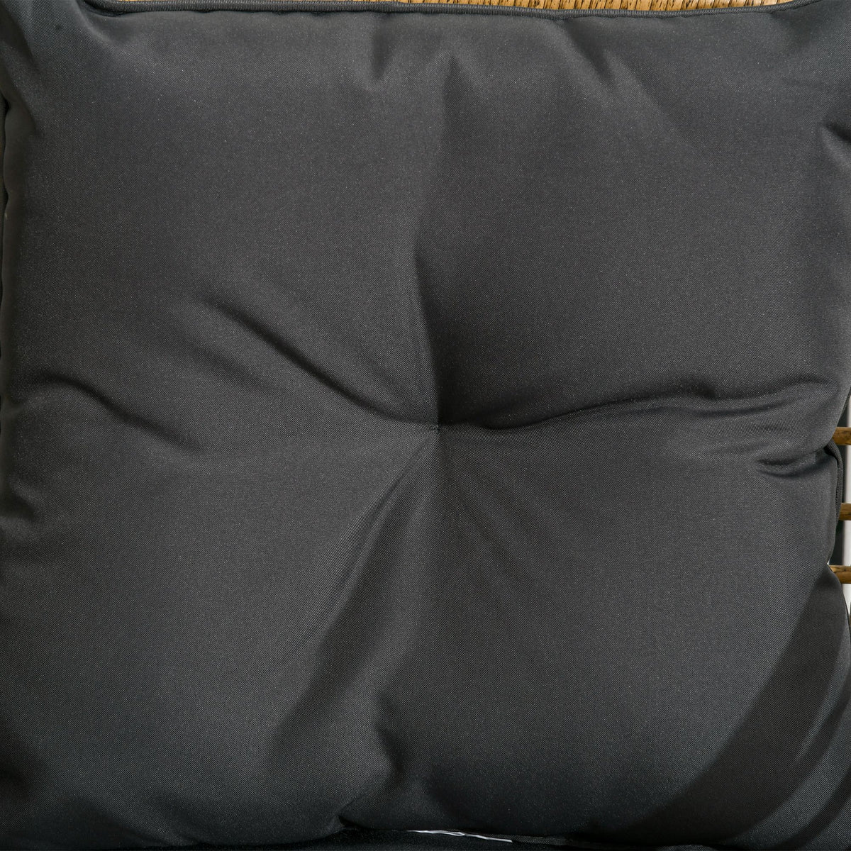 3-teiliges Bistro-Set mit 2 Stühlen und Kissen