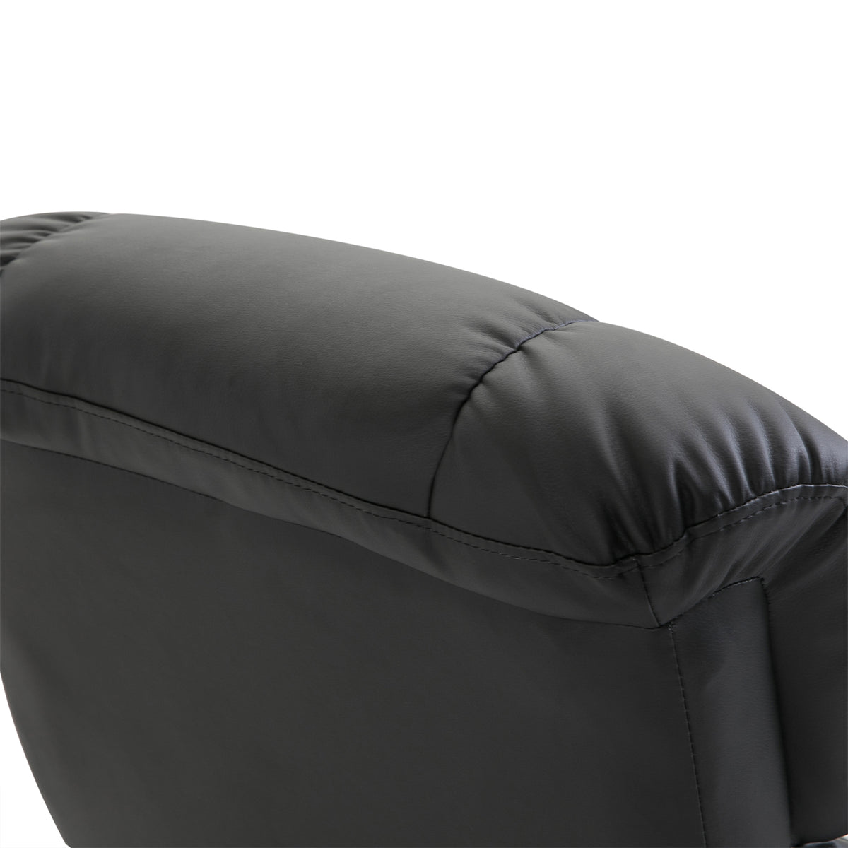 Massagesessel mit Hocker und 10 Vibrationspunkten