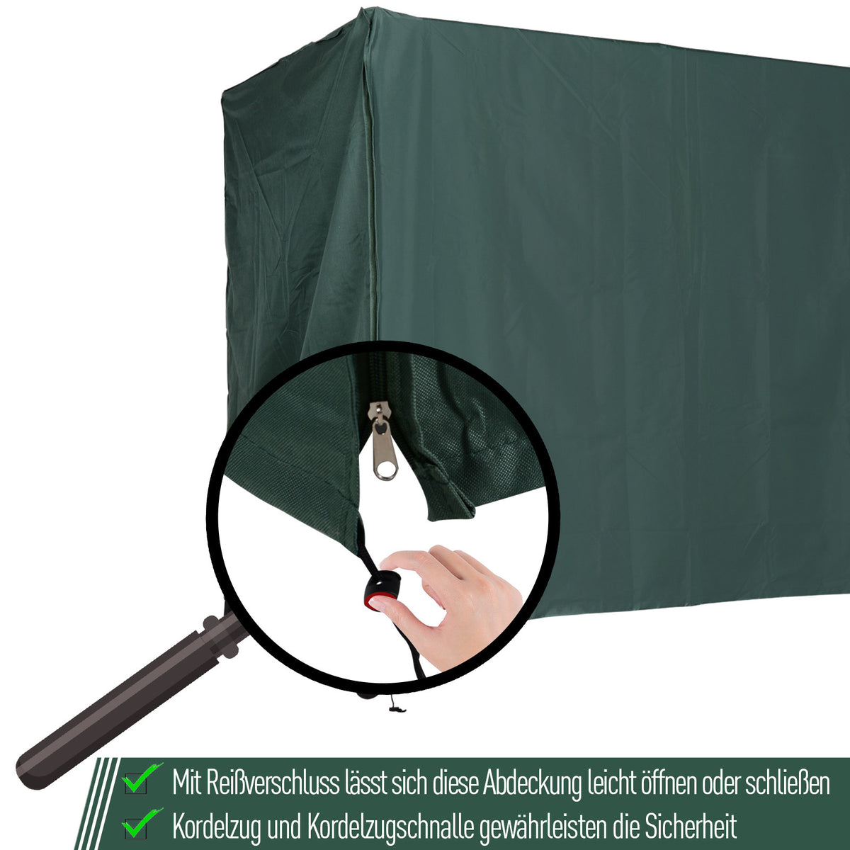 Abdeckung für Hollywoodschaukel aus Polyester