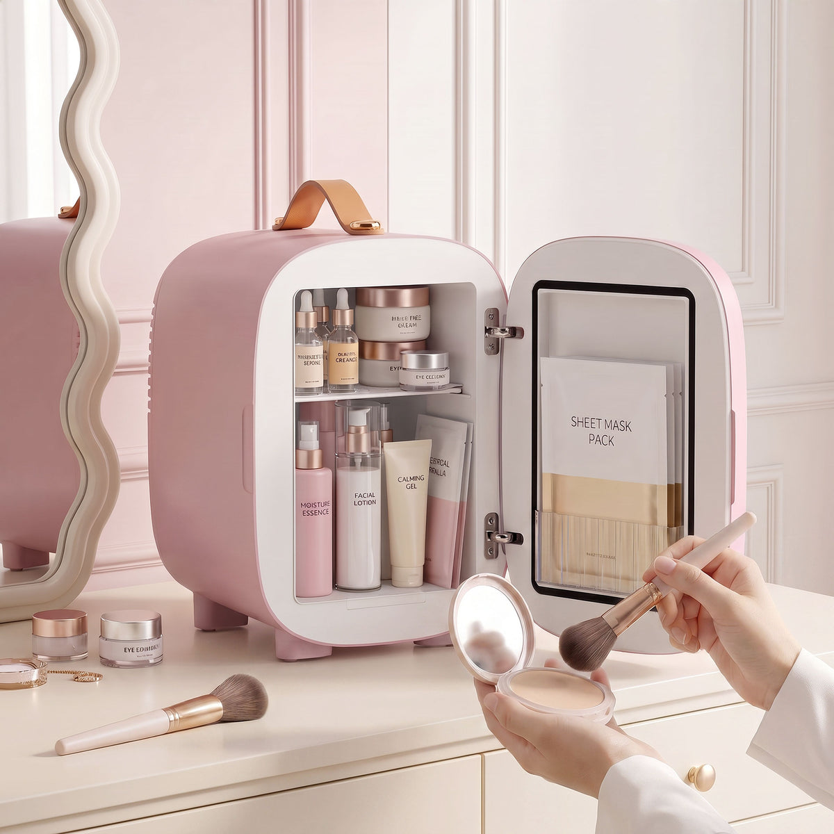 Mini-Kühlschrank mit Kühl- und Heizfunktion, 4 l