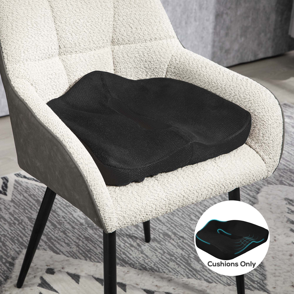 Ergonomisches Sitzkissen aus Memoryschaum
