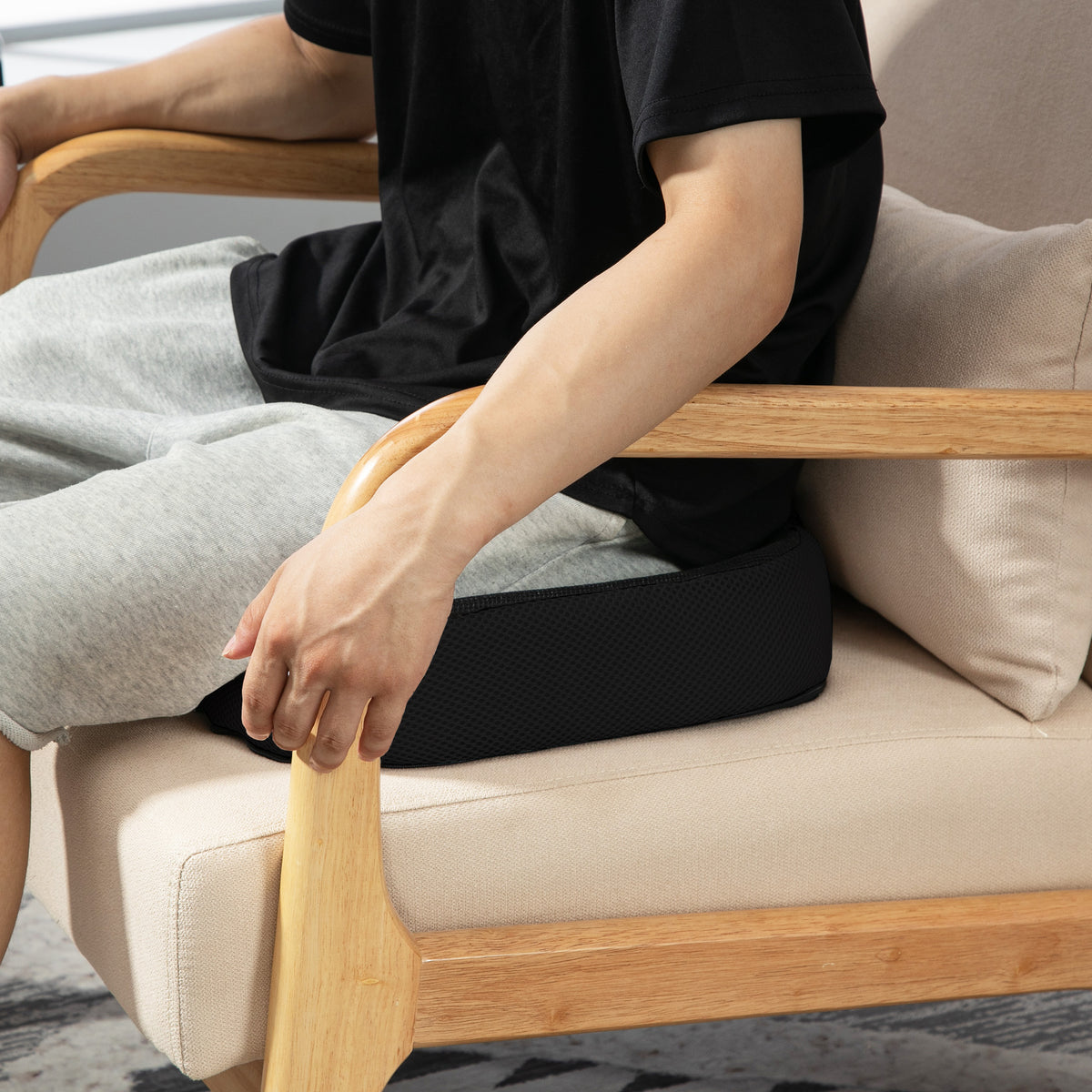 Ergonomisches Sitzkissen aus Memoryschaum