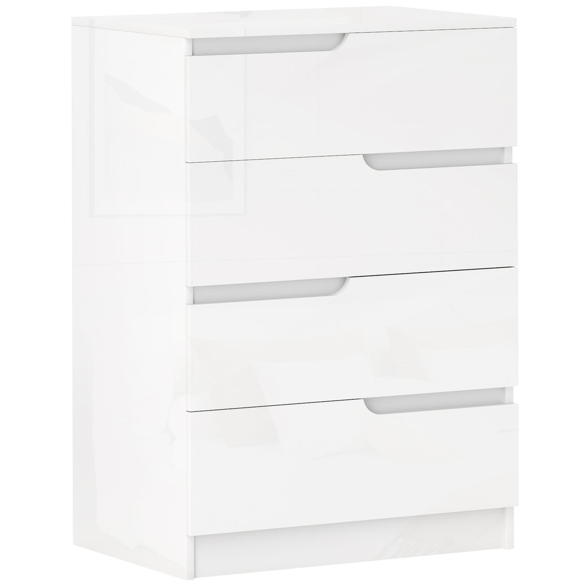 Kommode 60 cm mit vier Schubladen