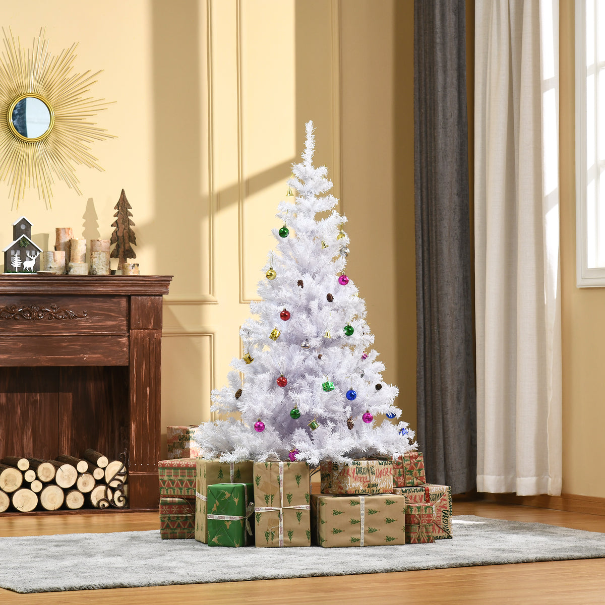 Künstlicher Weihnachtsbaum 150 cm mit Metallständer