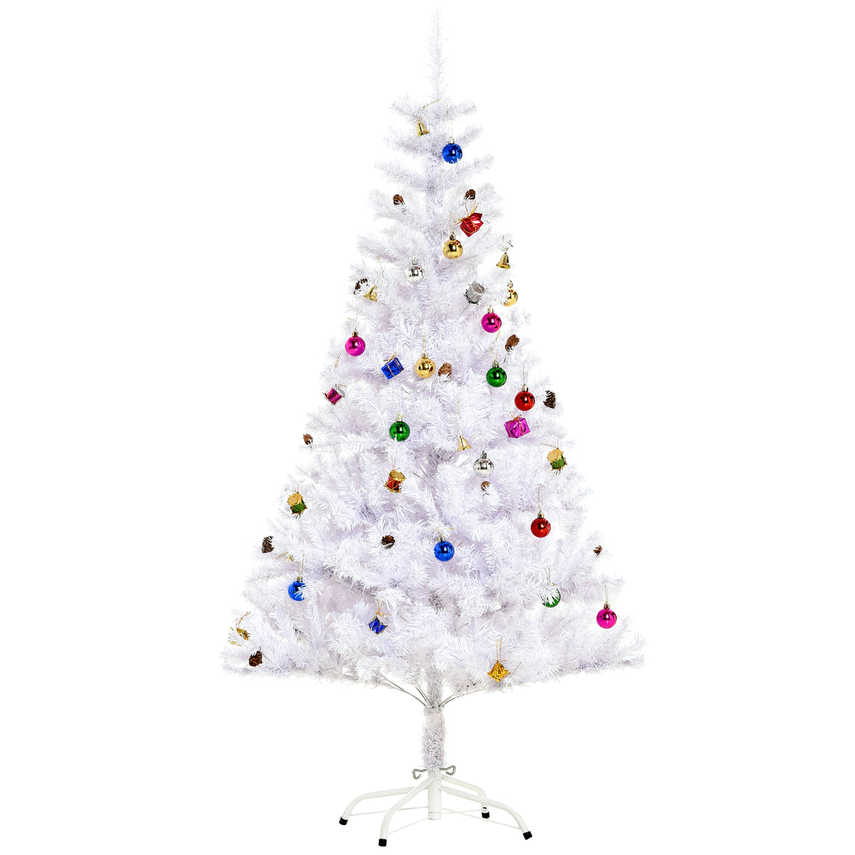 Künstlicher Weihnachtsbaum 150 cm mit Metallständer