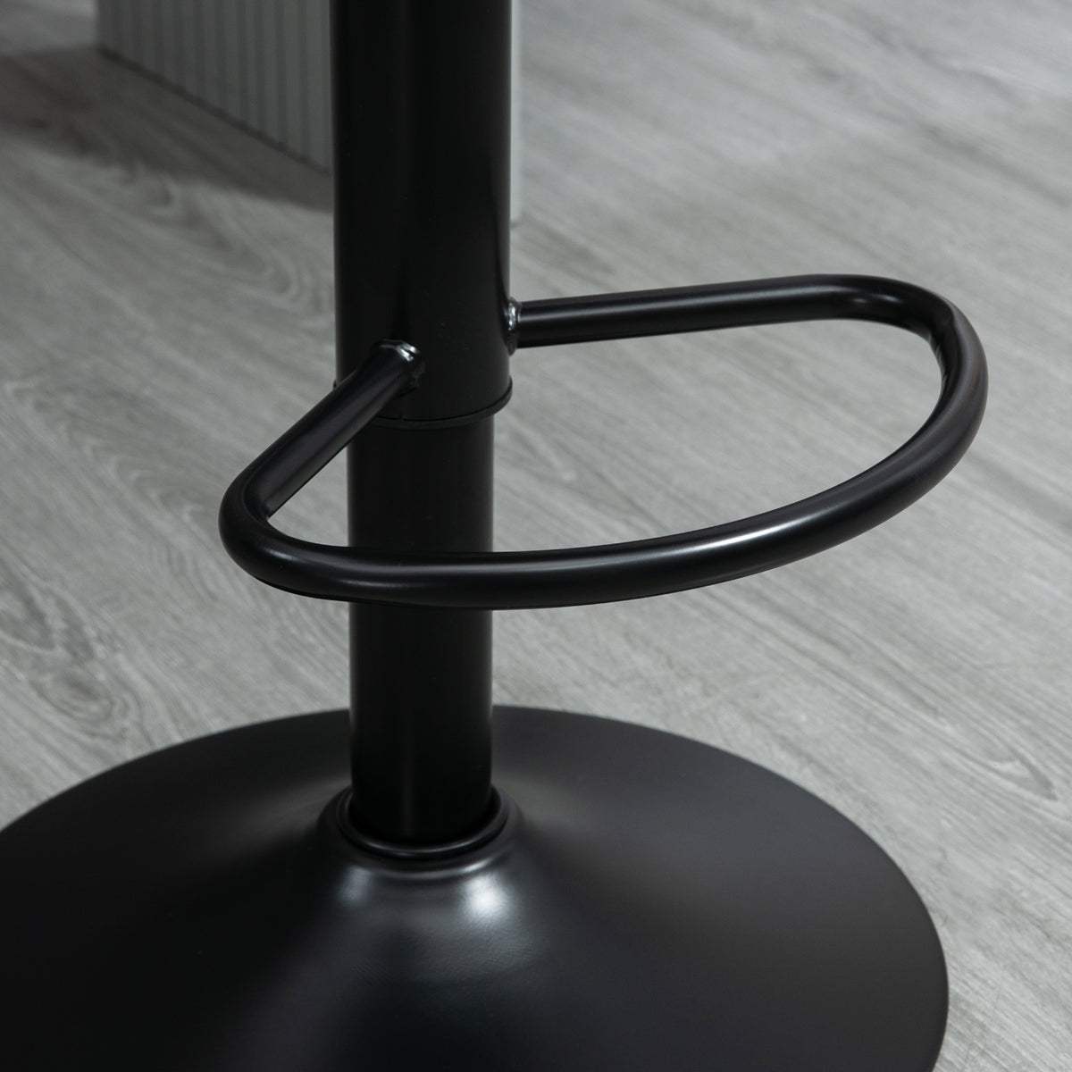 Barhocker im Retrodesign, 2er-Set, höhenverstellbar