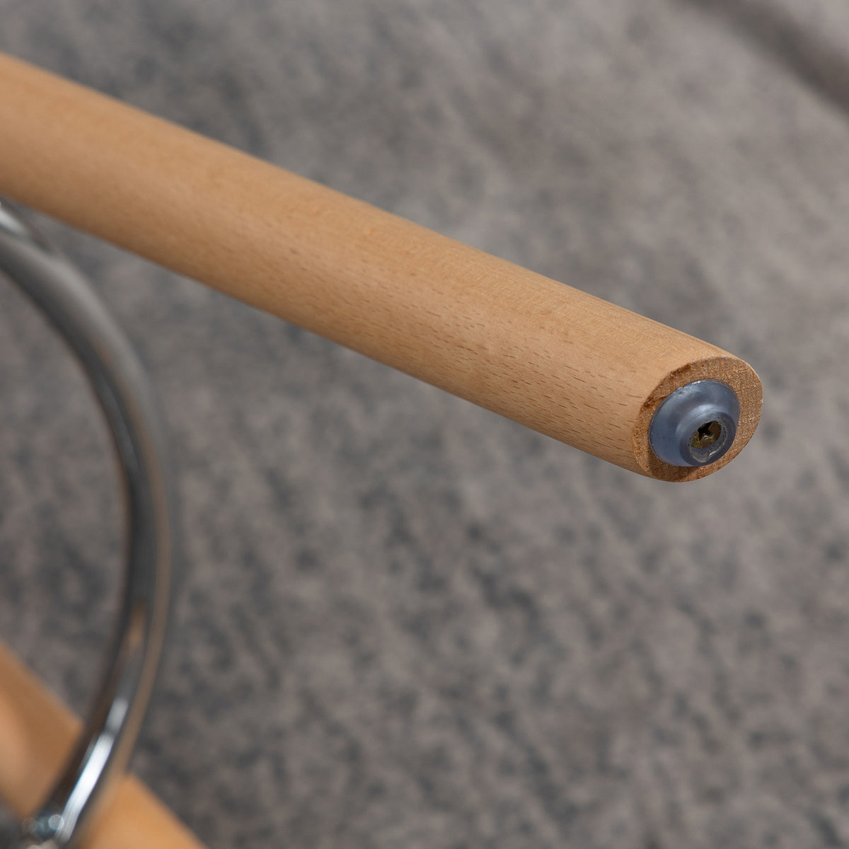 2er-Set Barhocker mit Rückenlehne und Fußstütze