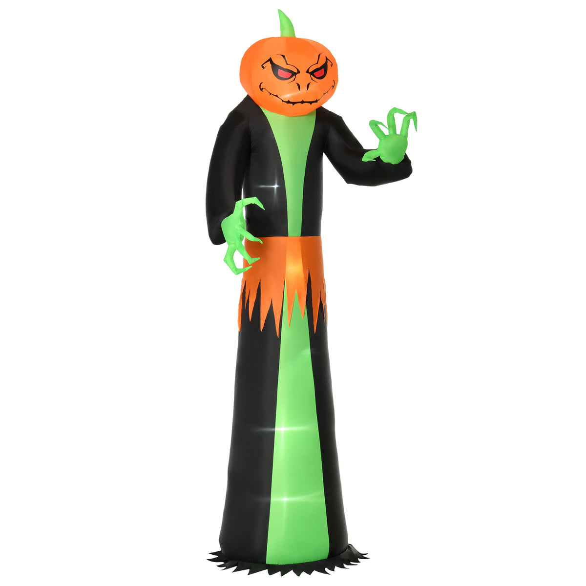 Aufblasbarer Halloween-Kürbisgeist mit LED-Beleuchtung