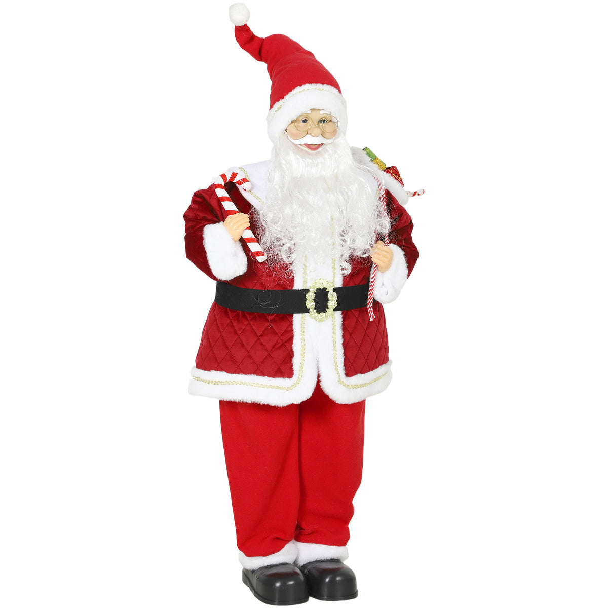 Animierter singender Weihnachtsmann 120 cm