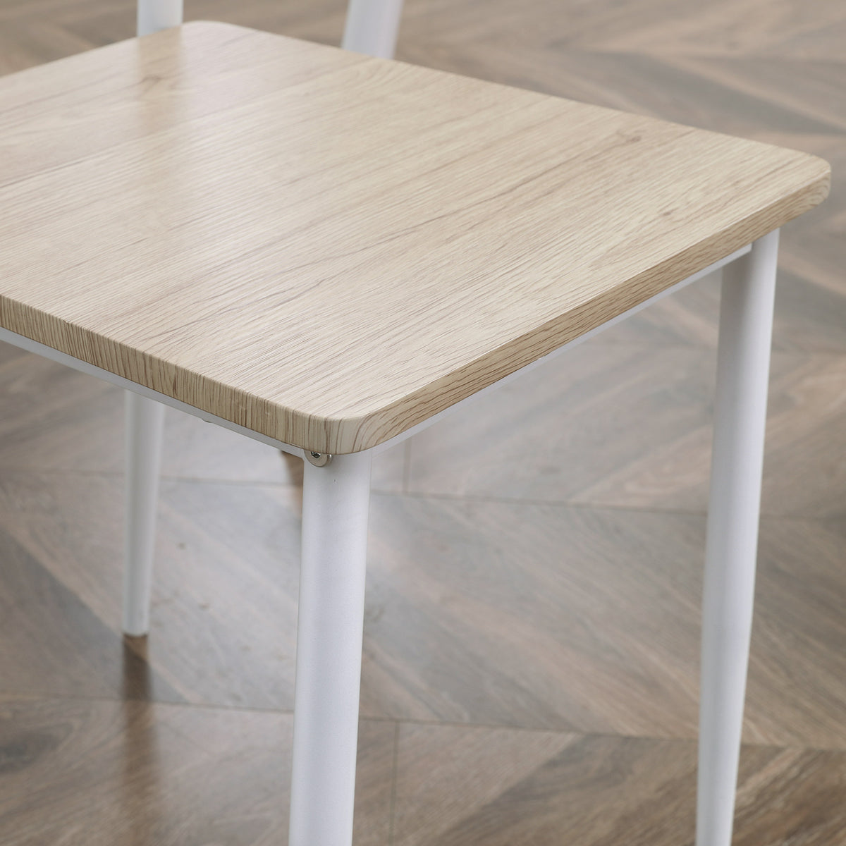 3-teiliges Essgruppen-Set mit Tisch und 2 Stühlen