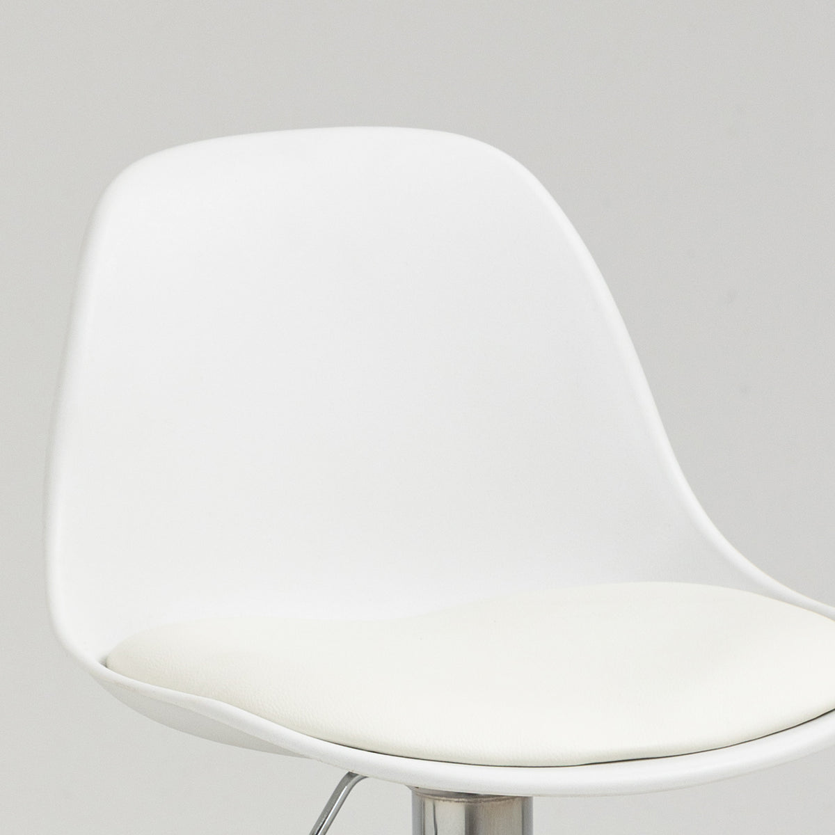 2er-Set höhenverstellbare Barhocker mit Lehne