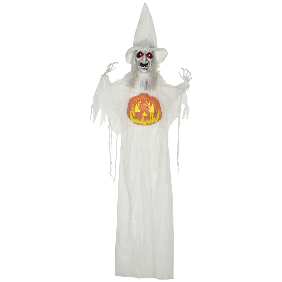 Bewegliche Halloween-Dekofigur mit Licht und Sound